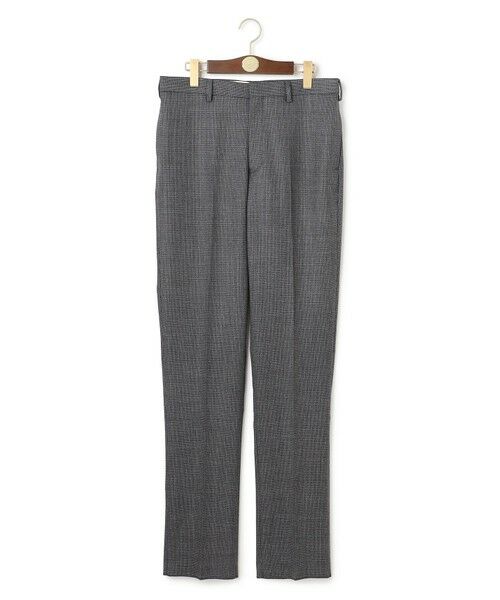 J.PRESS / ジェイプレス スラックス・ドレスパンツ | 【定番 / セットアップ対応】マナードシルクホームスパン ガンクラブチェック スラックス(ライトグレー系3)