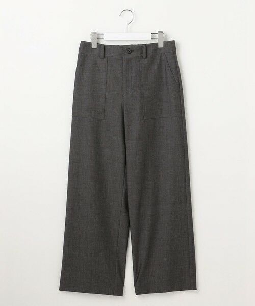 J.PRESS / ジェイプレス その他パンツ | シャンブレー2wayストレッチ ワイド ストレート パンツ | 詳細17