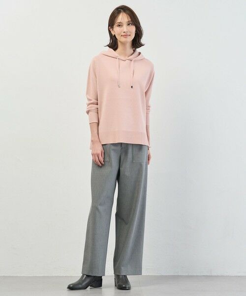 J.PRESS / ジェイプレス その他パンツ | シャンブレー2wayストレッチ ワイド ストレート パンツ | 詳細20