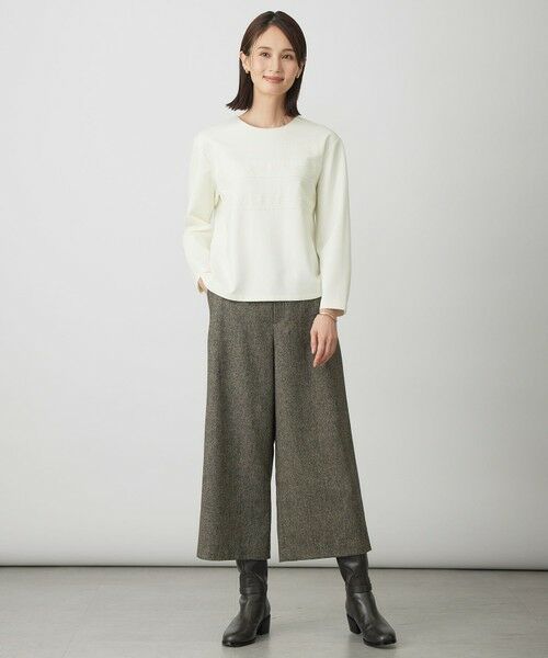 J.PRESS / ジェイプレス その他パンツ | ラメツイード クロップド パンツ | 詳細8