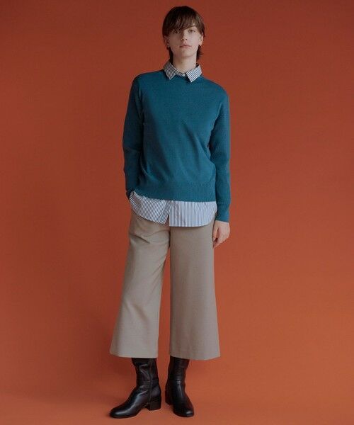 J.PRESS / ジェイプレス その他パンツ | 【WEB限定カラーあり】ツムギートflannel クロップド パンツ | 詳細25