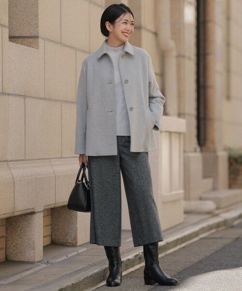 J.PRESS / ジェイプレス その他パンツ | シルクネップツイード クロップド パンツ | 詳細3