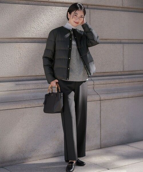 J.PRESS / ジェイプレス その他パンツ | ジョーゼット裏起毛 ワイド パンツ | 詳細2