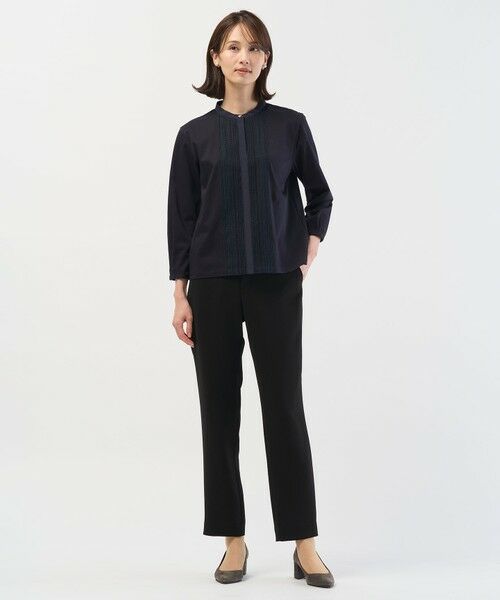 J.PRESS / ジェイプレス その他パンツ | 【セットアップ対応】セラテリーダブルクロス テーパード パンツ | 詳細4