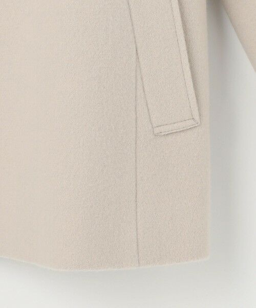 J.PRESS / ジェイプレス ステンカラーコート | ショートビーバー ショート丈 ステンカラー コート | 詳細13
