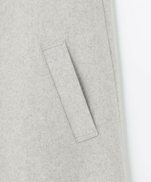 J.PRESS / ジェイプレス ステンカラーコート | ショートビーバー ロング丈 ステンカラー コート | 詳細9