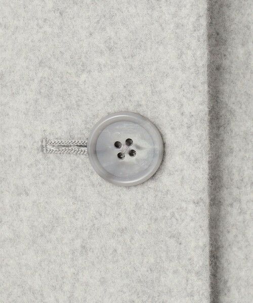 J.PRESS / ジェイプレス ステンカラーコート | ショートビーバー ロング丈 ステンカラー コート | 詳細11