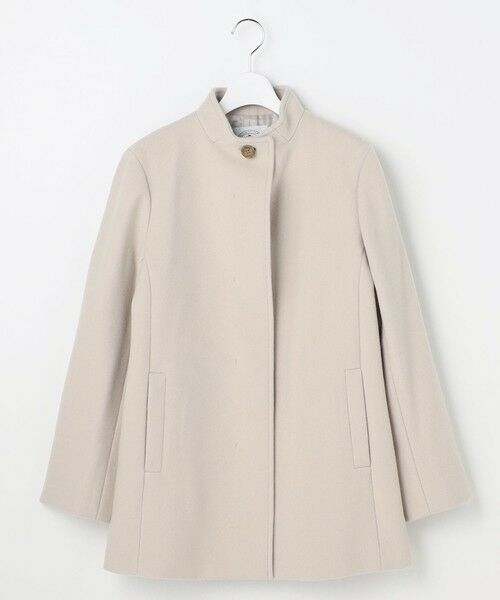 J.PRESS / ジェイプレス その他アウター | ショートビーバー ミディ丈 スタンドカラー コート | 詳細17