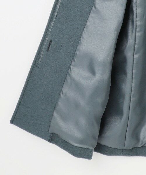 J.PRESS / ジェイプレス その他アウター | ショートビーバー ミディ丈 スタンドカラー コート | 詳細30