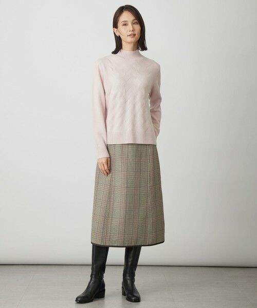 J.PRESS / ジェイプレス ミニ・ひざ丈スカート | 【リバーシブル】リバーチェック スカート | 詳細20