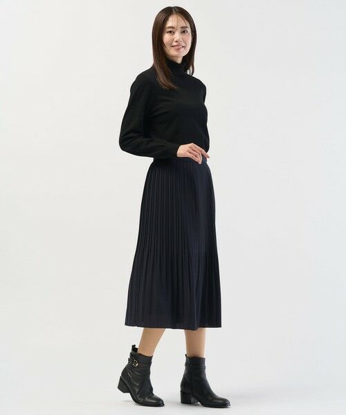 J.PRESS / ジェイプレス ミニ・ひざ丈スカート | ノルディス2wayジョーゼット プリーツ スカート | 詳細6
