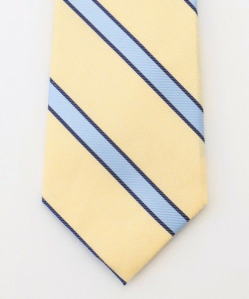 J.PRESS / ジェイプレス ネクタイ | 【LINEN MIX COLLECTION】 レジメンタル ネクタイ | 詳細1