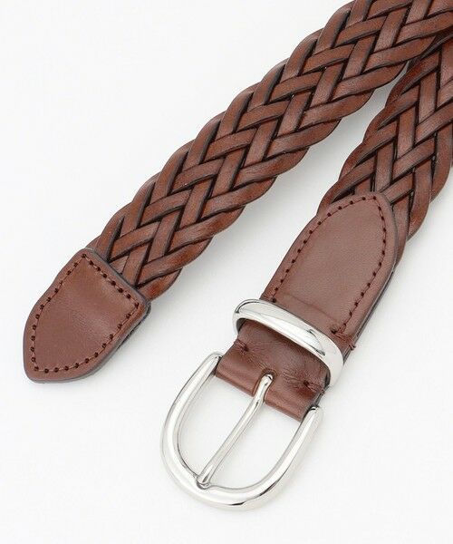 J.PRESS / ジェイプレス ベルト・サスペンダー | レザーメッシュベルト | 詳細1