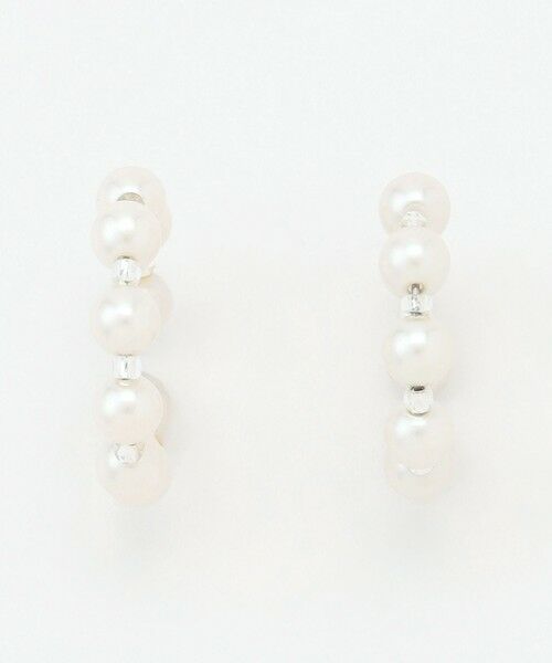 J.PRESS / ジェイプレス ピアス・イヤリング | 【WEB限定・2way・2set】パール イヤカフ リング | 詳細8