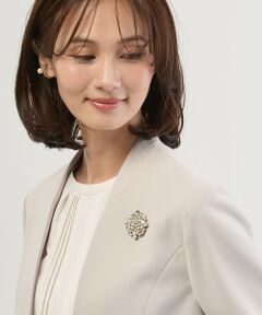 マグネットビジュー ブローチ