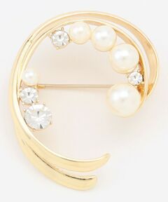 J.PRESS / ジェイプレス ブローチ・コサージュ | PEASパール ブローチ