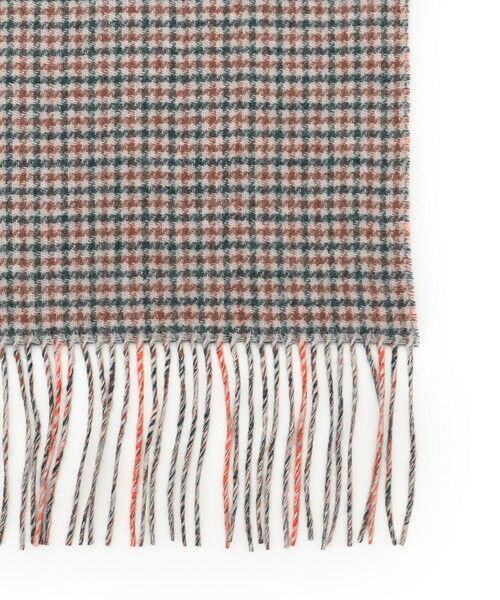 J.PRESS / ジェイプレス マフラー・ショール・スヌード・ストール | リバーシブルカシミヤ チェックマフラー | 詳細1