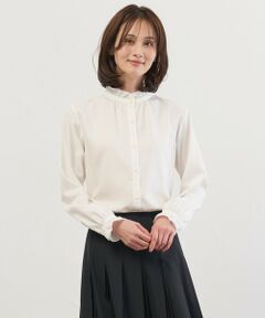 フルダルスパンマイクロピーチ ブラウス