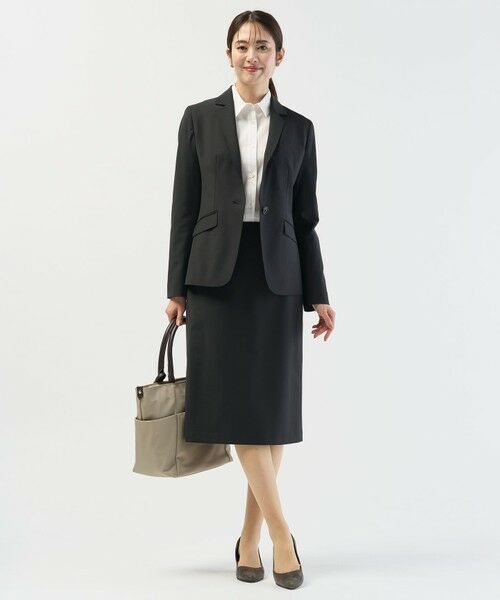 J.PRESS / ジェイプレス シャツ・ブラウス | 【リクルート対応】ホワイトブロード シャツカラーブラウス | 詳細4