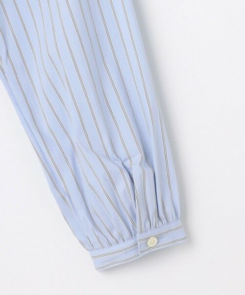 J.PRESS / ジェイプレス シャツ・ブラウス | BEZコットンナイロン ストライプ フリル襟 ブラウス | 詳細20