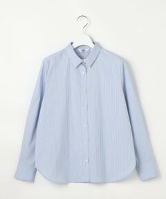 J.PRESS / ジェイプレス シャツ・ブラウス | BEZコットンナイロン ストライプ シャツカラー ブラウス