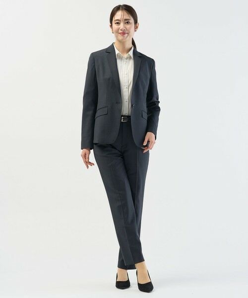 J.PRESS / ジェイプレス シャツ・ブラウス | BEZコットンナイロン ストライプ シャツカラー ブラウス | 詳細13