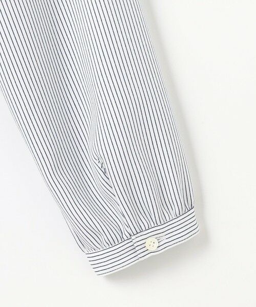 J.PRESS / ジェイプレス シャツ・ブラウス | ソフトジョーゼット ストライプ プリント ブラウス | 詳細10