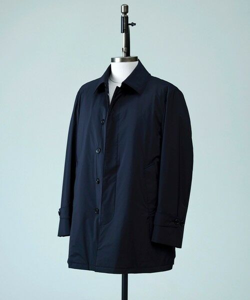 J.PRESS / ジェイプレス その他アウター | ファンクショナルコート25年モデル【デタッチャブル】スタンドフォールシートコート / ダウンライナー(ネイビー系)