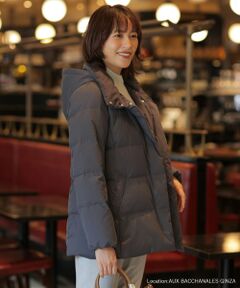 J.PRESS / ジェイプレス ダウンジャケット・ベスト | 【洗える・2way】タフタダウン ミドル丈 コート