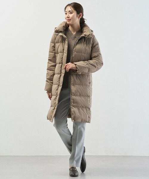 J.PRESS / ジェイプレス ダウンジャケット・ベスト | 【洗える・2way】タフタダウン ロング丈 コート | 詳細24