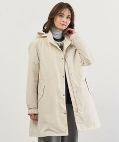 J.PRESS / ジェイプレス その他アウター | 【2way】スパンライクナイロンタッサー フーデッド コート