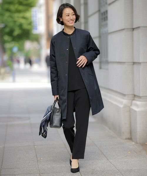 J.PRESS / ジェイプレス その他アウター | 【2way】VINAジェットオックス ノーカラー コート | 詳細28