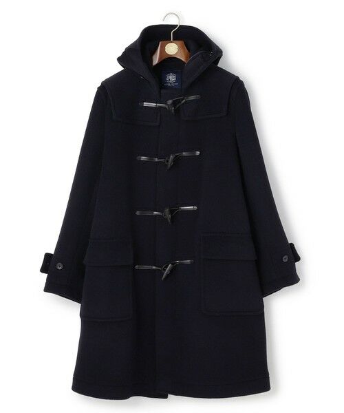 J.PRESS/ジェイプレス 【定番】CUBABEACH トリプルパイルダッフルコート ネイビー系 L J.PRESS/ジェイプレス 【定番】CUBABEACH トリプルパイルダッフルコート ネイビー系 L