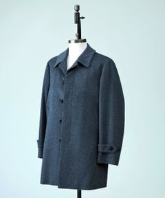 J.PRESS / ジェイプレス ステンカラーコート | ウールとカシミヤの品格素材【定番】ウールカシミヤビーバー ドレスショートコート_25年モデル