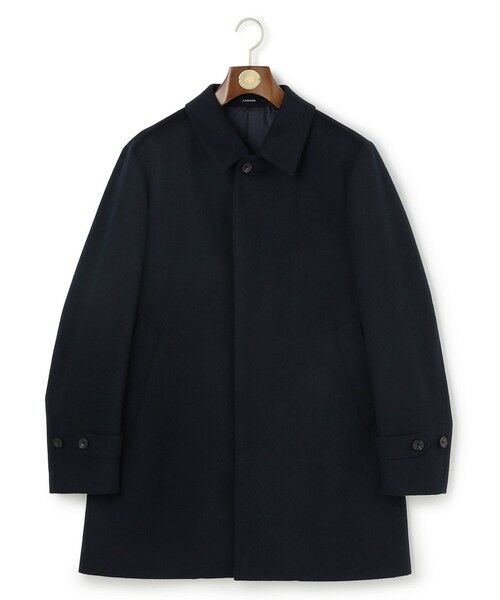 J.PRESS / ジェイプレス ステンカラーコート | ウールとカシミヤの品格素材【定番】ウールカシミヤビーバー ドレスショートコート_25年モデル | 詳細4