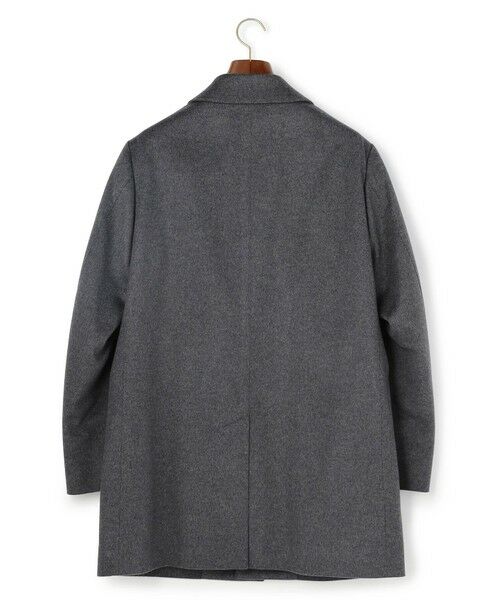 J.PRESS / ジェイプレス ステンカラーコート | ウールとカシミヤの品格素材【定番】ウールカシミヤビーバー ドレスショートコート_25年モデル | 詳細11