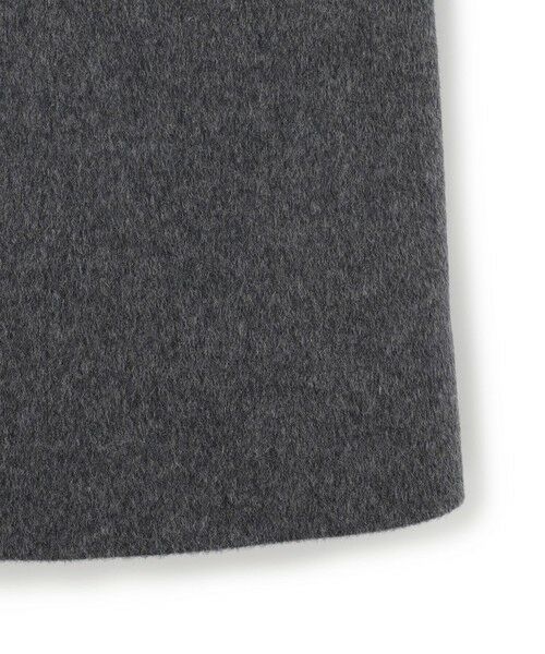 J.PRESS / ジェイプレス ステンカラーコート | ウールとカシミヤの品格素材【定番】ウールカシミヤビーバー ドレスショートコート_25年モデル | 詳細14