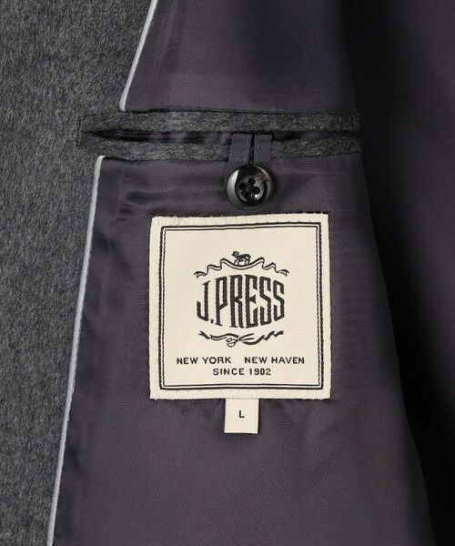J.PRESS / ジェイプレス ステンカラーコート | ウールとカシミヤの品格素材【定番】ウールカシミヤビーバー ドレスショートコート_25年モデル | 詳細21