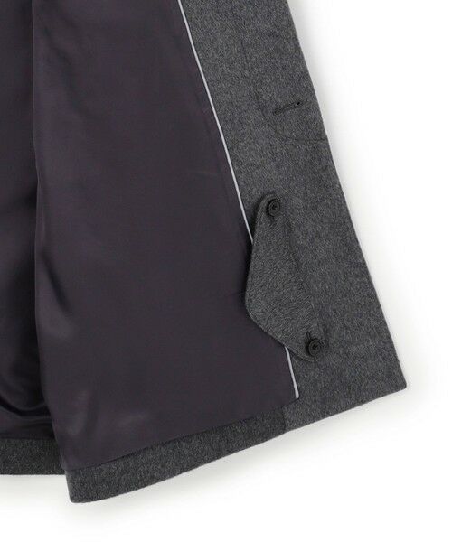 J.PRESS / ジェイプレス ステンカラーコート | ウールとカシミヤの品格素材【定番】ウールカシミヤビーバー ドレスショートコート_25年モデル | 詳細24