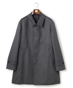 J.PRESS / ジェイプレス ステンカラーコート | 【KING SIZE】【定番】ウールカシミヤビーバー ドレスショートコート_25年モデル