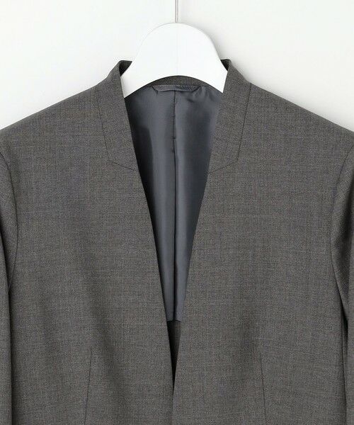 J.PRESS / ジェイプレス ノーカラージャケット | 【セットアップ対応】BAHARIYE SOLID ノーカラー ジャケット | 詳細7