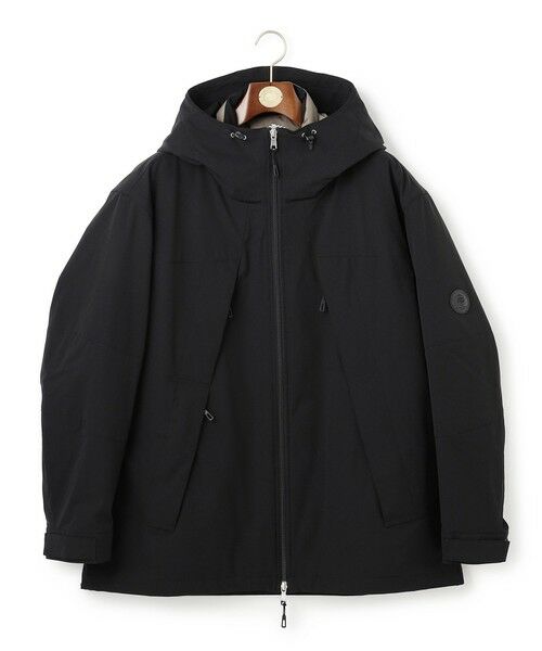 J.PRESS/ジェイプレス 【KING SIZE】【3WAY SYSTEM / 撥水 / ストレッチ】マウンテンパーカー / ダウンライナーデタッチャブル ブラック系 2L