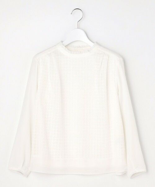 J.PRESS / ジェイプレス カットソー | レースコンビ カットソー | 詳細5