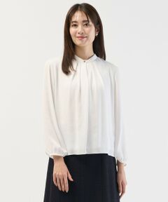 J.PRESS / ジェイプレス カットソー | バックサテンジョーゼット カットソー