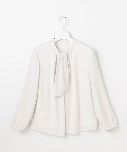 J.PRESS / ジェイプレス カットソー | バックサテンジョーゼット カットソー | 詳細9