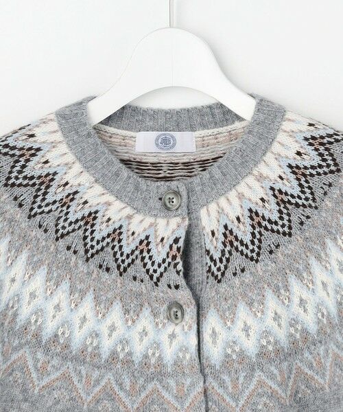 J.PRESS / ジェイプレス カーディガン・ボレロ | FAIR ISLE ニット カーディガン | 詳細10