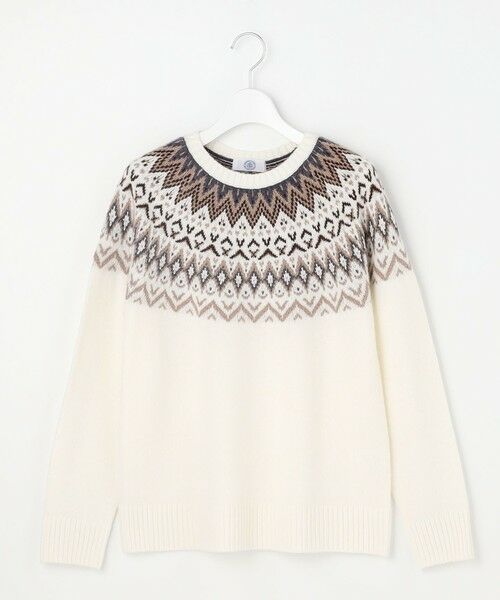 J.PRESS / ジェイプレス ニット・セーター | FAIR ISLE ラウンドネック ニット | 詳細4