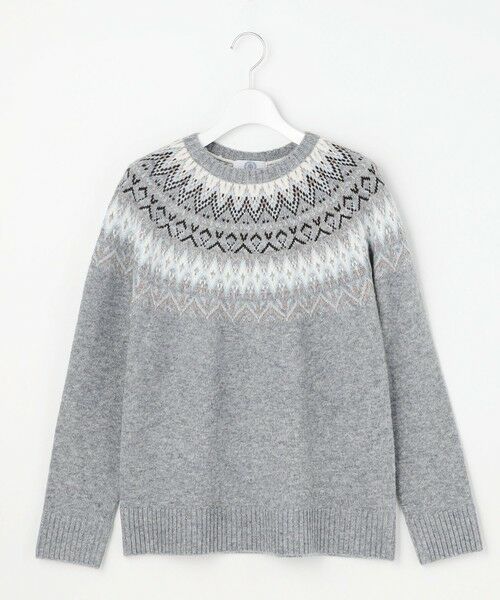 J.PRESS / ジェイプレス ニット・セーター | FAIR ISLE ラウンドネック ニット | 詳細11