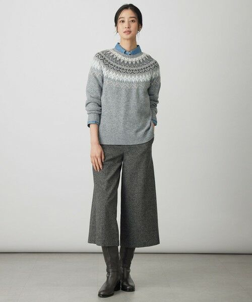 J.PRESS / ジェイプレス ニット・セーター | FAIR ISLE ラウンドネック ニット | 詳細8