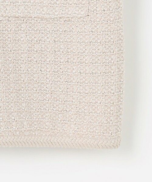 J.PRESS / ジェイプレス ノーカラージャケット | NEW TWEED ニット ジャケット | 詳細11